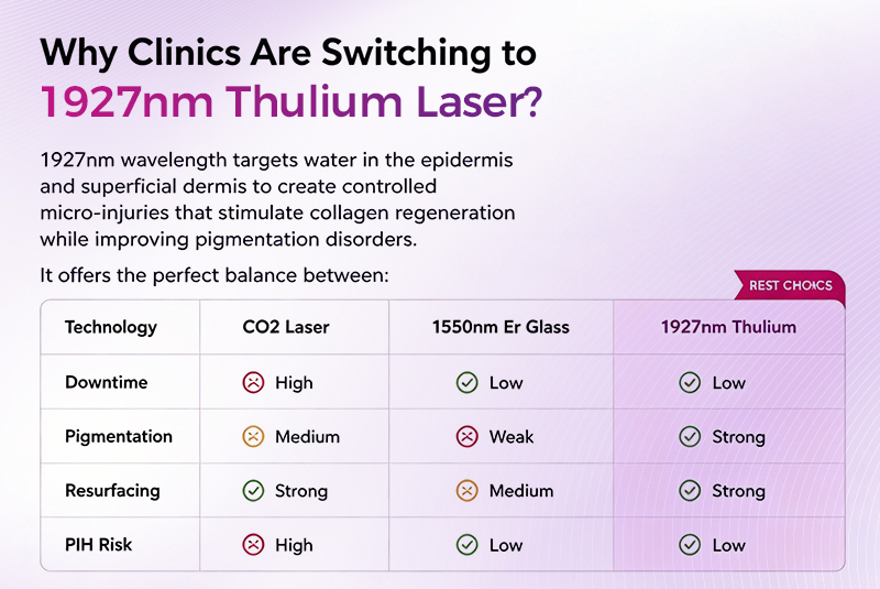 laser tulowy